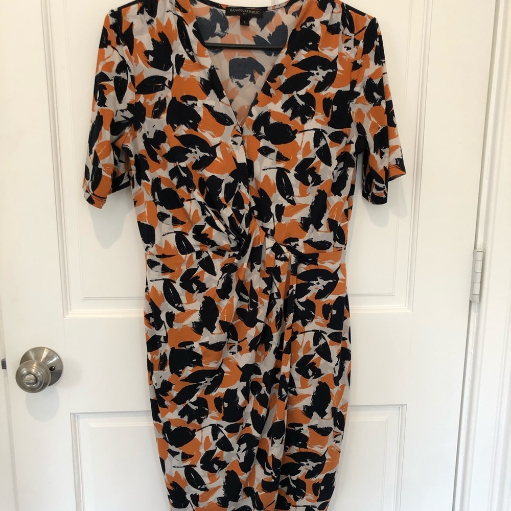 Banana Republic Factory Faux-Wrap Dress